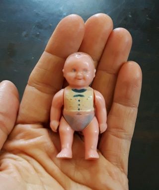 Vintage 1950s Renwal No.  3 Miniature Doll House Baby