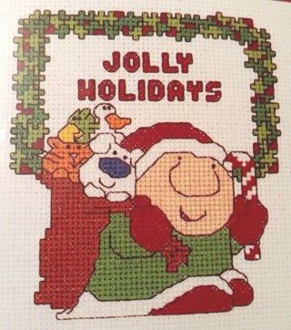 Vintage 1983 ZIGGY Christmas Counted Cross Stitch Pattern Book 11 Designs 3