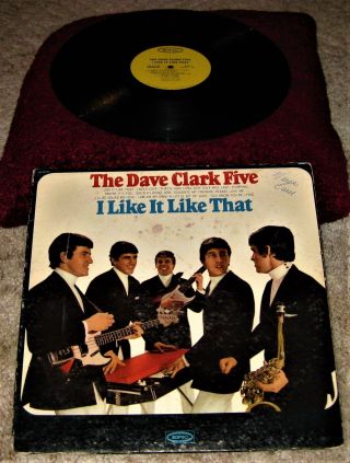 Vintage Vinyl Record Lp The Dave Clark Five I Like It Like That Ln 24178