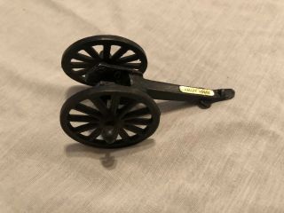 Vintage Miniature Shooter Cannon Cart Valley Forge Pa Cast Iron Souvenir