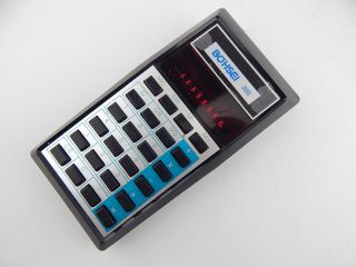 Vintage Bohsei 3000 Pocket Calculator W/ Red Led Digits - Fast