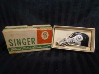 Singer Sewing Machine Blind Stitch Attachment 160616 Vintage Mega