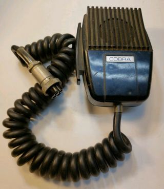 Cobra Dynamic Cb Radio Microphone Imp 500 Japan Vintage