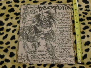 Cleanse The Bacteria Clipping Vintage Pushead Artwork Septic Death Mob 47 Punk