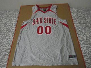 Ohio State Basketball Jersey Ufcw Union Made Usa Nike Team Issue Game Vtg
