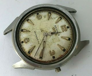 Vintage Benrus Swiss Automatic Stainless Steel Mens Watch,  Cal.  Cf1