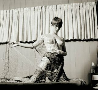 Vintage Pinup Negative & Photo 1960s Sexy Actress Susan Stewart Nylons (nudes)