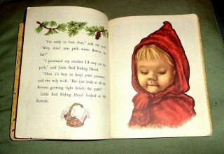 Vintage First Edition 1948 Little Golden Book Little Rd Riding Hood 5