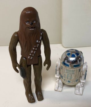 Star Wars Vintage Chewbacca & R2d2 Figures
