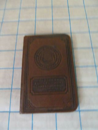 Vintage Citizens National Bank Of Downers Grove,  Il Deposit Book