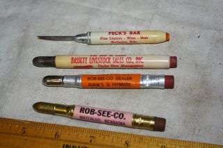 Vintage Bullet Pencils Funk 