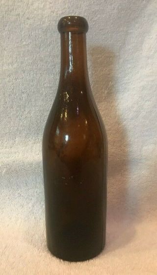 Vintage Old Setter Bourbon Bottle Brown Blob Top