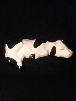 Vintage Decorative Ceramic Cow For Shelf