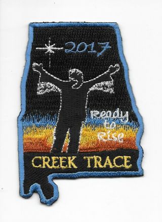 Vintage Royal Rangers Creek Trace 2017 Patch (alabama)