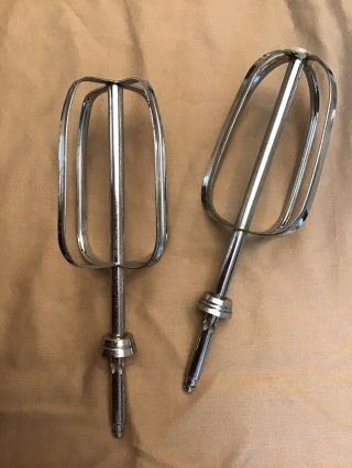 Vintage Oster Regency Kitchen Center Mixer Beaters Replacement Parts