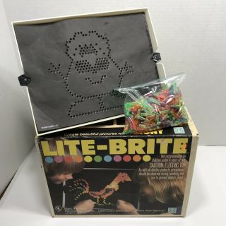 Vintage 1978 Hasbro Lite - Brite With Box