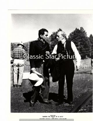 L55 Cantinflas Buster Keaton Around The World In 80 Days 1956 Vintage Photograph