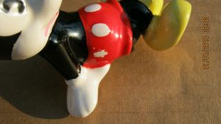 Walt Disney Productions Mickey Mouse Ceramic Porcelain Figure Japan Vintage 5