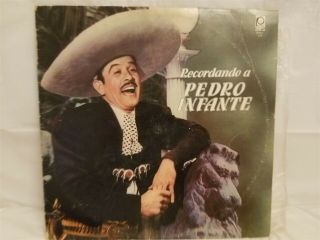 Pedro Infante - Recordando A - Vintage Vinyl Lp