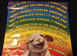 Vintage Lamb Chop ' s play along Shari Lewis Posters The Song That Doesn’t End 5