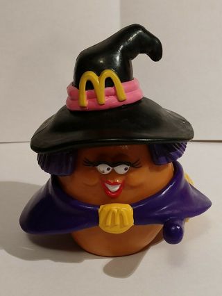 Vintage Mcdonalds Halloween Mcnugget Buddies Witch 1992 Witchie Happy Meal Toy