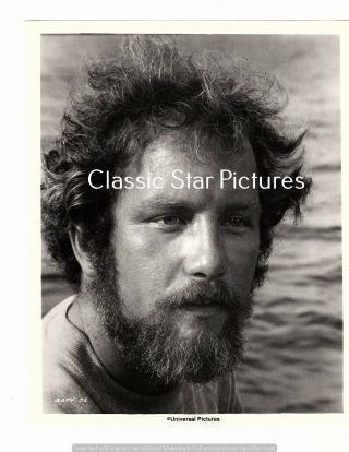 J140 Richard Dreyfuss Jaws 1975 Close Up Vintage Photograph