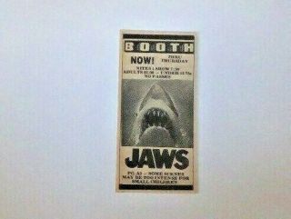 Jaws Vintage Movie Ad