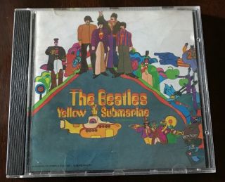 Vintage The Beatles Parlophone Yellow Submarine Single Cd Rock