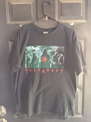 Vintage 2005 Testament Reunited Tour Shirt Xl Heavy Thrash Metal Shirt