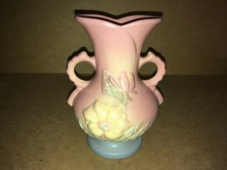 Vintage Hull Art Pottery Handle Vase 6 1/2 "