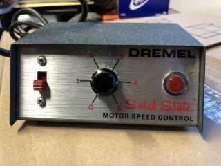 Vintage Dremel Motor Solid State Speed Control Unit Model 219
