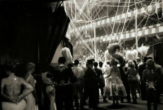 Vintage Circus Behind The Curtain Negative 1960s By Harry Amdur Nyc Photographer