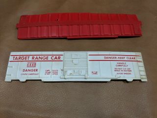 Vintage Lionel 6448 Target Range Car Exploding Boxcar Parts 027 O Scale Gauge