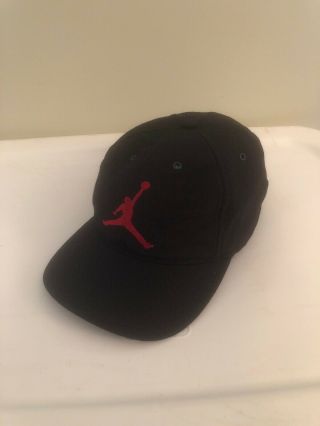 Vintage Chicago Bulls Nike Michael Jordan 45 Snapback Hat Cap Black