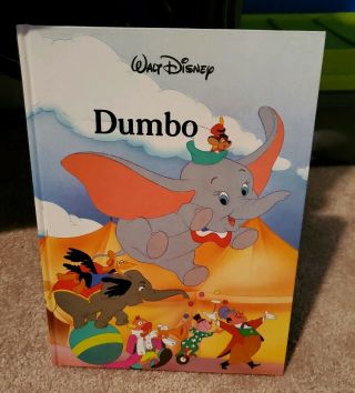 Dumbo Walt Disney Hardcover 1986 Vintage Disney Classic Series