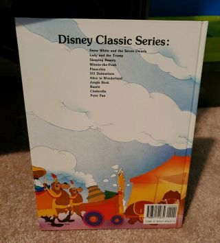 Dumbo Walt Disney Hardcover 1986 Vintage Disney Classic Series 2