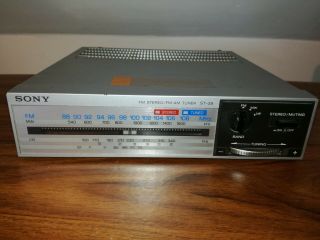 Vintage Sony St 38 Fm Stereo Fm - Am Tuner Part Of Sony Fh 3 System