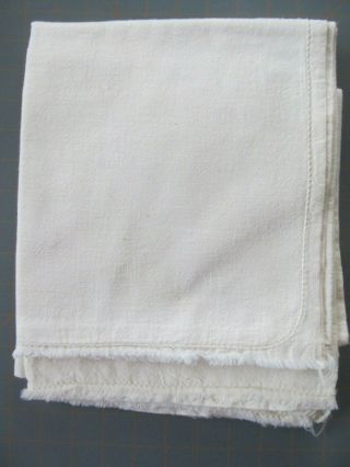 (2) Vintage 100 White Cotton Feed/flour Sacks -.