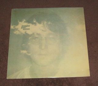 John Lennon Imagine Lp Classic Rock Vinyl 1971 Apple Vinyl Vintage