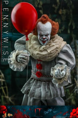 1/6 Hot Toys Mms555 It: Chapter Two Pennywise Bill Skarsgard Acion Figure