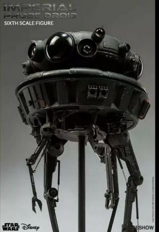 Sideshow Star Wars Hot Toys Imperial Probe Droid 61642,  1/6 Scale,  Disney