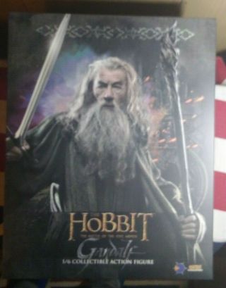 Asmus Toys Deluxe Hobbit Gandalf The Grey 1/6 Lord Of The Rings - Nib Lotr