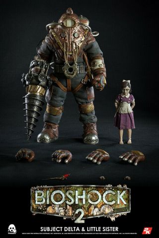 Bioshock 2 Subject Delta & Little Sister 1/6 Scale Collectible Figure Set 2