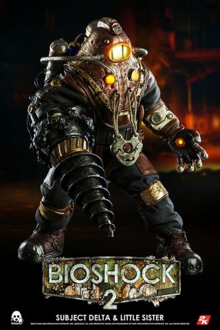 Bioshock 2 Subject Delta & Little Sister 1/6 Scale Collectible Figure Set 3