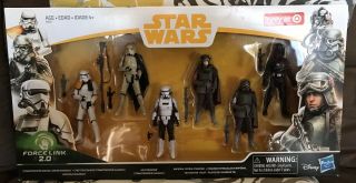 Hasbro Star Wars Force Link 2.  0 3.  75 Inch Action Figure - (pack Of 6)