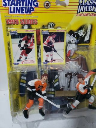 Starting Lineup Flyers 1998 Series Classic Doubles Dave Schulz and Bobby Clarke 2