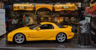 Hotworks 1/24 Initial D Fd3s Mazda Efini Rx7 Rx - 7 Diecast Model Boxed