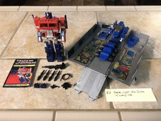 G1 Rare Light Blue Diaclone Optimus Prime Early Release Vintage Transformers
