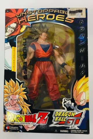 Dragon Ball Z Ss 3 Goku Figure 9” Limited Edition Giant Ape Jakks