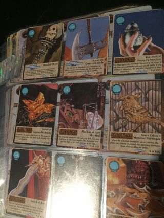 Spellfire The Card Game Artifacts Set 1 - 100 (missing 14,  38,  96) - Ur 